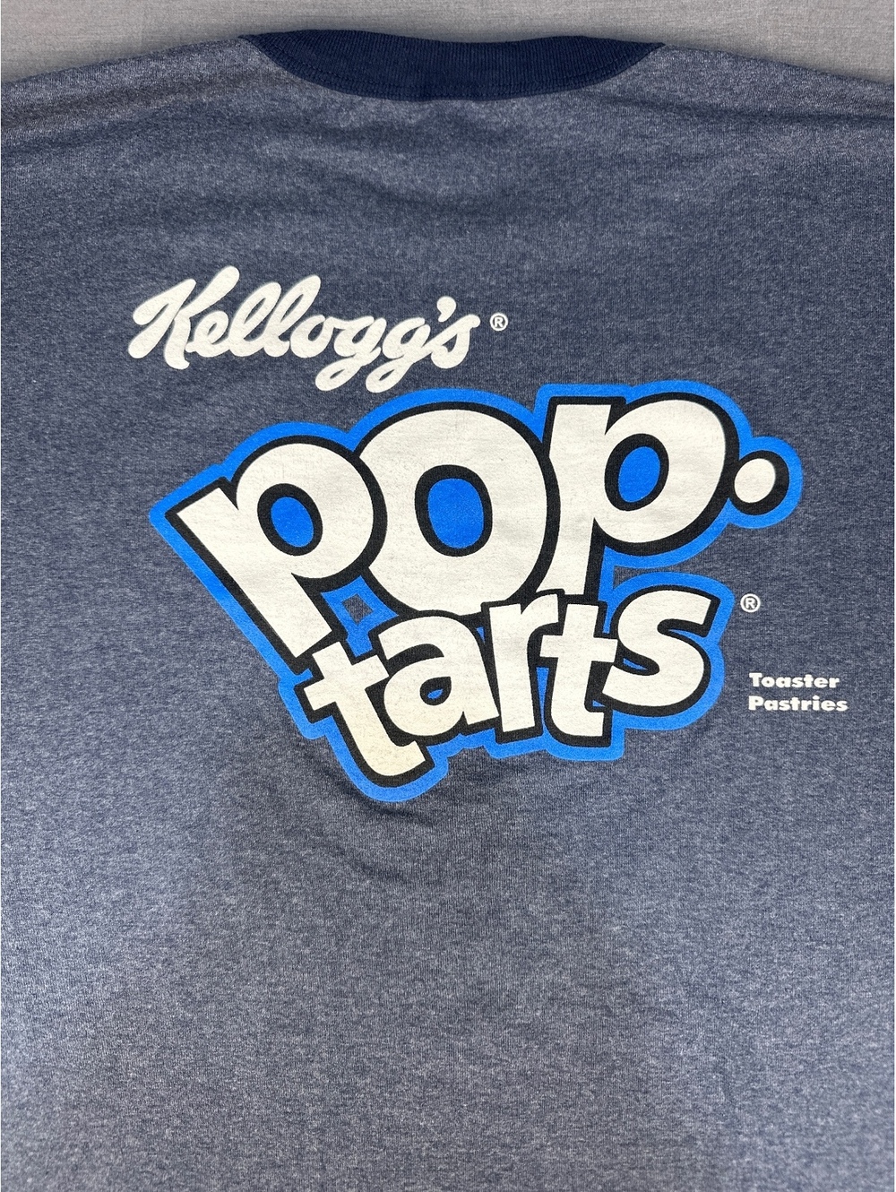 Gildan Men's Graphic Tee XL Blue Kellogg's Pop-Tarts